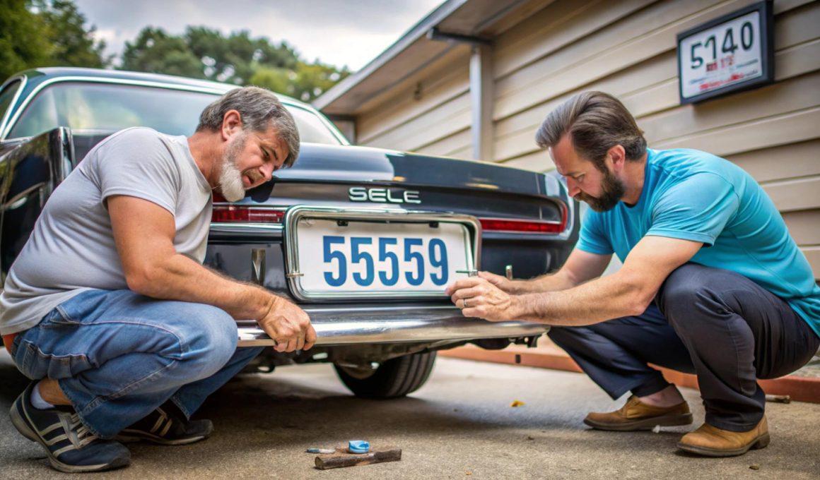 Cum pot împiedica vibrațiile suportului de număr auto în timpul conducerii?