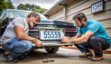 Cum pot împiedica vibrațiile suportului de număr auto în timpul conducerii?