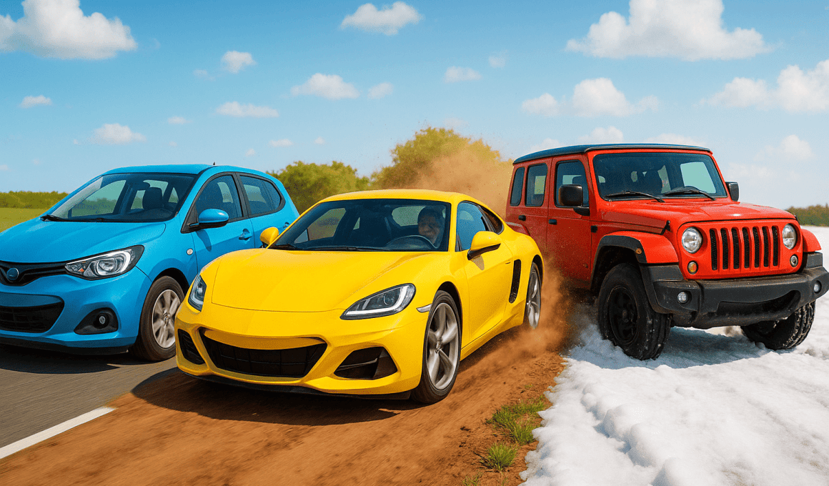 Care este diferența dintre tracțiunea față, tracțiunea spate și tracțiunea integrală?