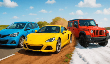 Care este diferența dintre tracțiunea față, tracțiunea spate și tracțiunea integrală?